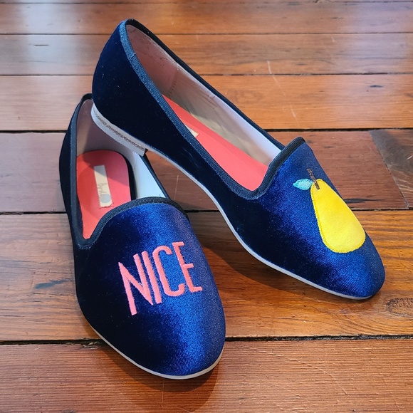 New Boden Nice Pear Slipper Cut Loafer Flats Size 7.5 EU 38 - Picture 7 of 8